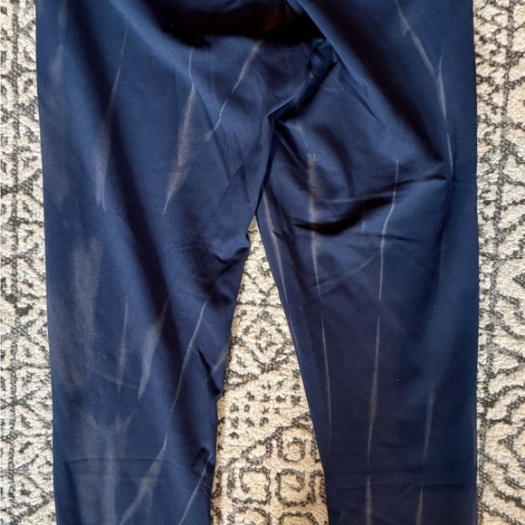 Lululemon Wunder Train High Rise Blue Leggings Soft Flexible Design-Size 6 - Picture 7 of 9